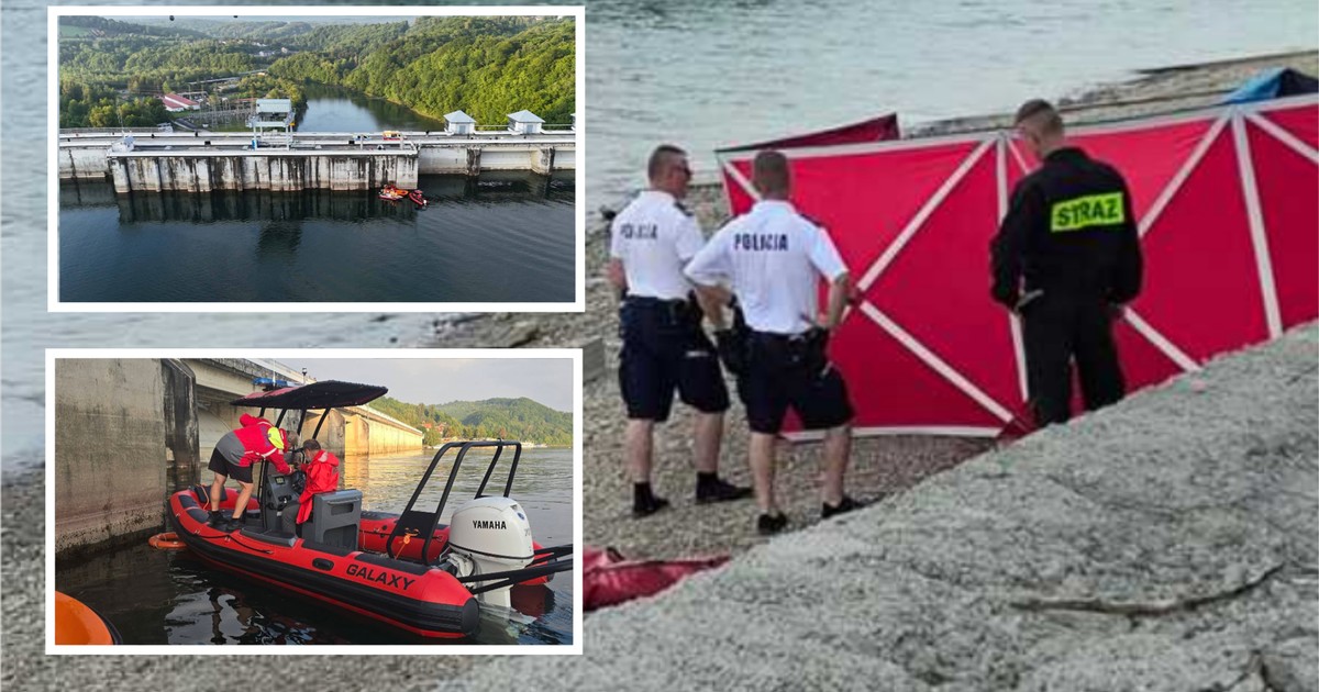 Dron odnalazł ciało 23-latka na dnie Jeziora Solińskiego