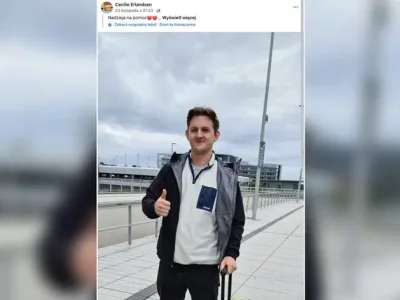 23-letni Norweg zaginął po wyjściu z klubu w Warszawie