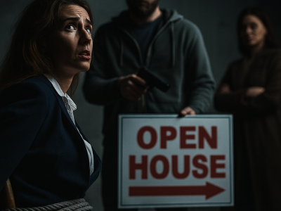 Para wywabiła agentkę na fałszywe oglądanie. Porwali i zabili ją