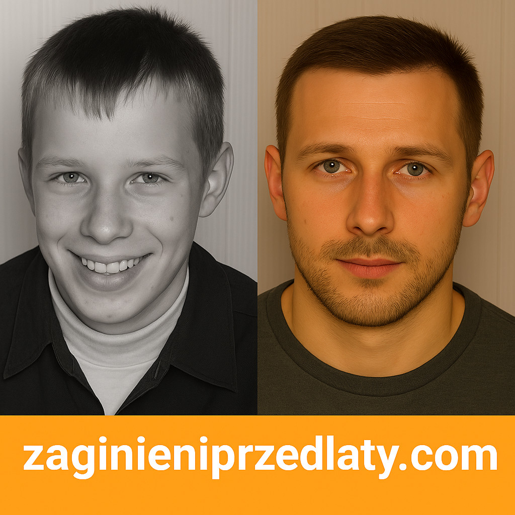 Mateusz Kozak - jak wyglądałby dziś? Progresja wiekowa