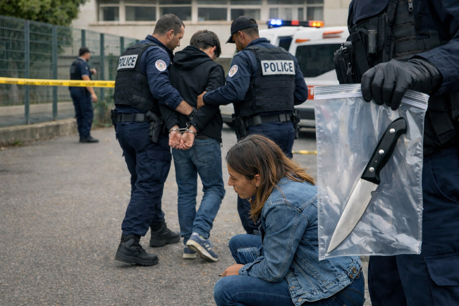 14-latek zaatakował nożem nauczycielkę we Francji. Kobieta walczy o życie