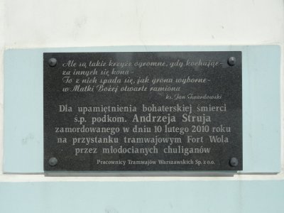 Podkomisarz Andrzej Struj - tragiczna śmierć na przystanku